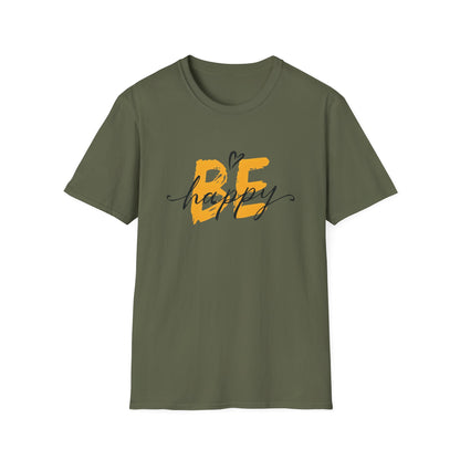 Be Happy T-Shirt – Typography Design