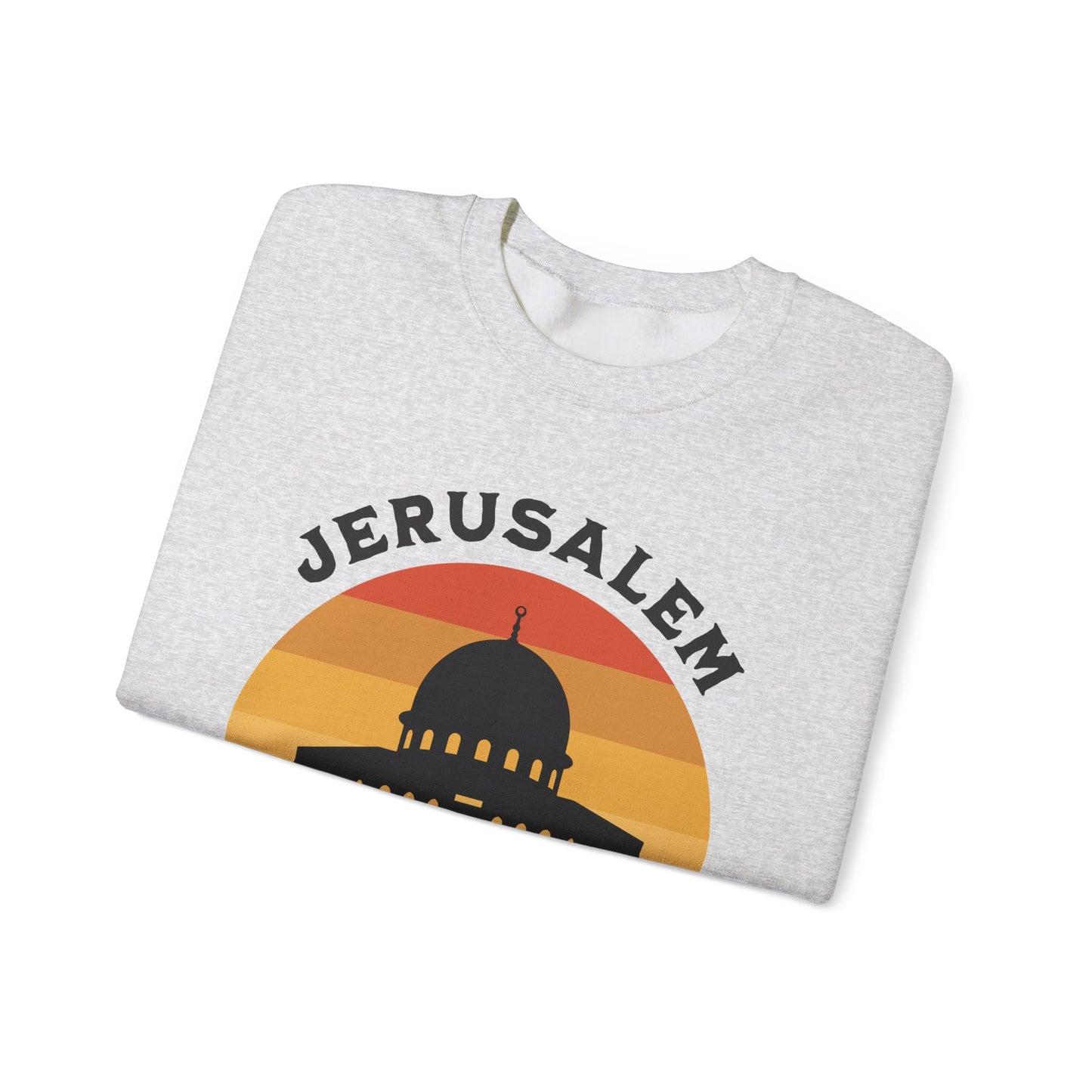 Jerusalem Palestine Dome of The Rock Sunset Sweatshirt