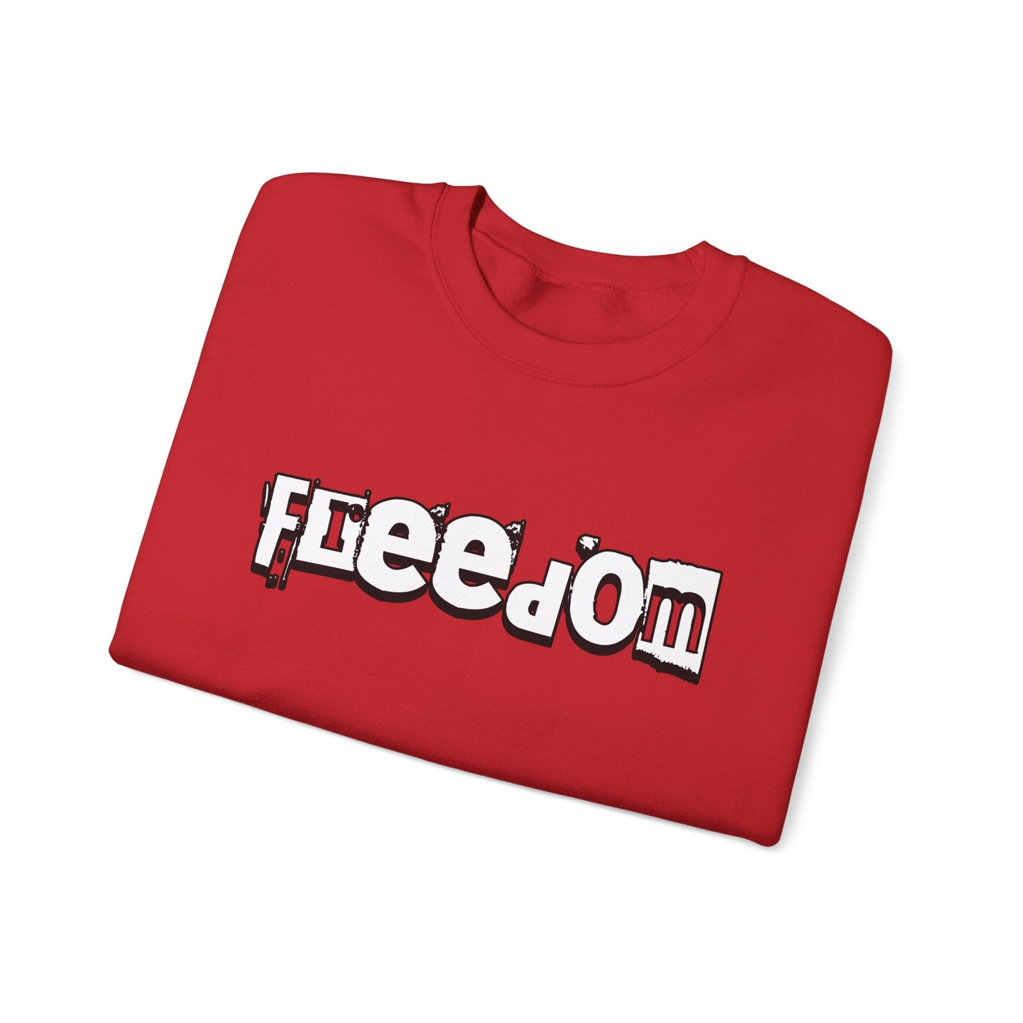 Free Palestine Free The World - Monochrome Graffiti Sweatshirt
