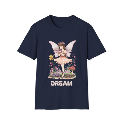 Dream Whimsical T-Shirt -  Fairy and Floral Design