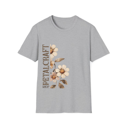Petalcraft Shop – Rustic Vintage Floral T-Shirt