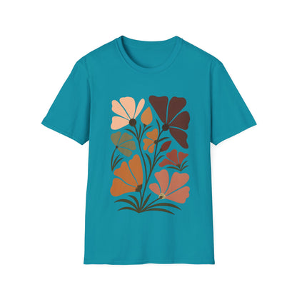 Vintage Boho Flowers T-Shirt