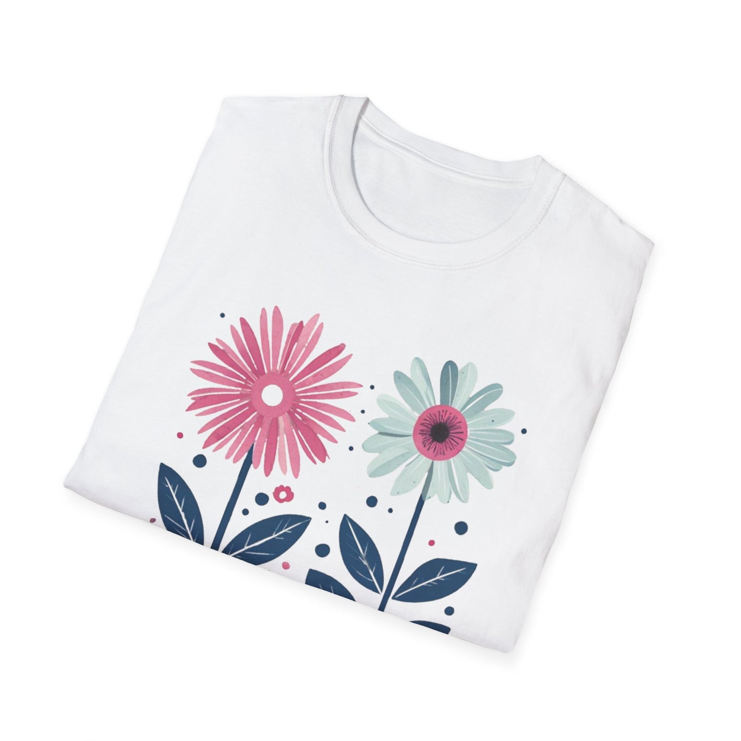 Bloom As You Go T-Shirt -  Boho Floral Design