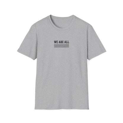 We Are All Palestinians - Front And Back Women's Face Design T-Shirt