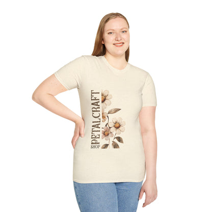 Petalcraft Shop – Rustic Vintage Floral T-Shirt