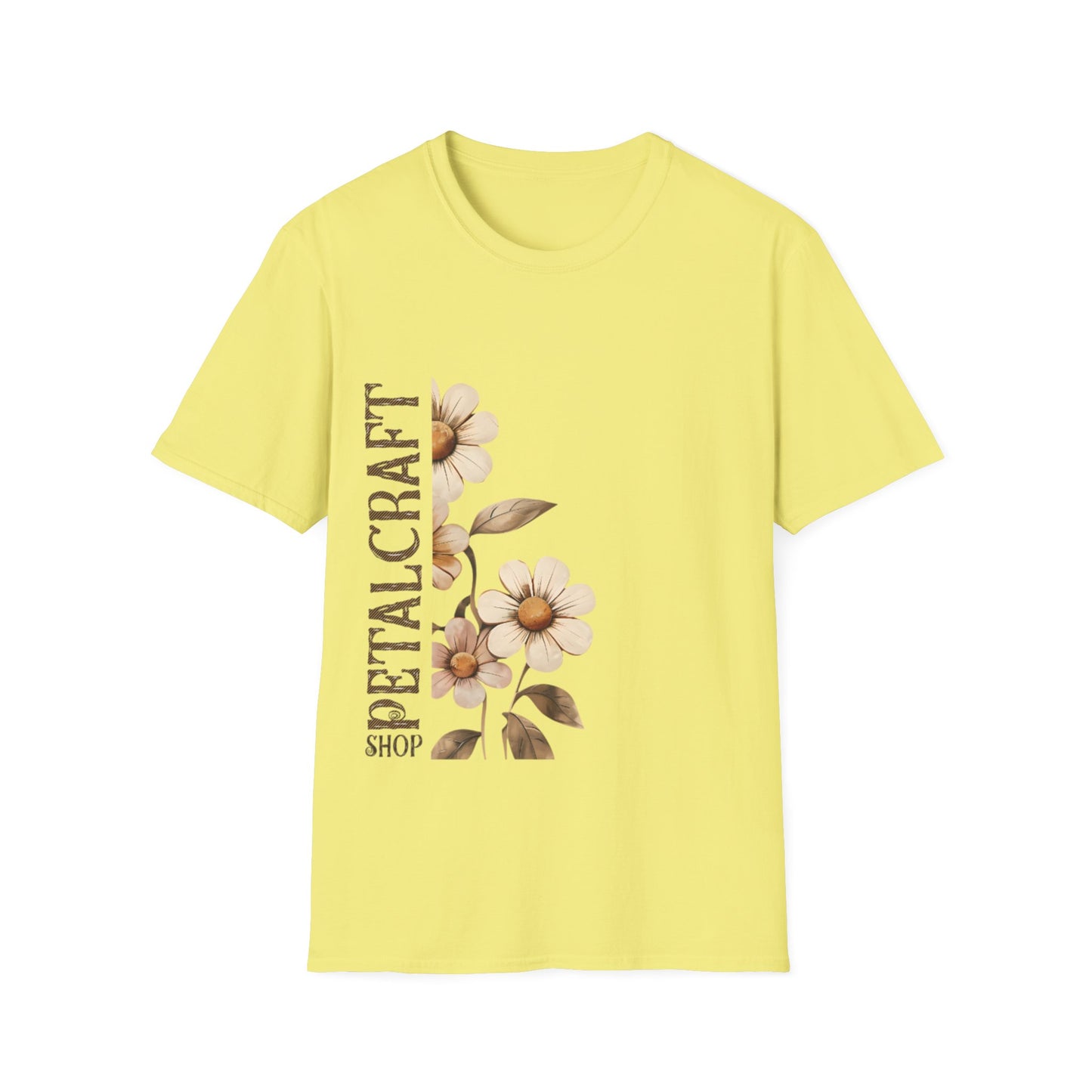 Petalcraft Shop – Rustic Vintage Floral T-Shirt
