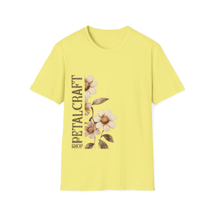 Petalcraft Shop – Rustic Vintage Floral T-Shirt
