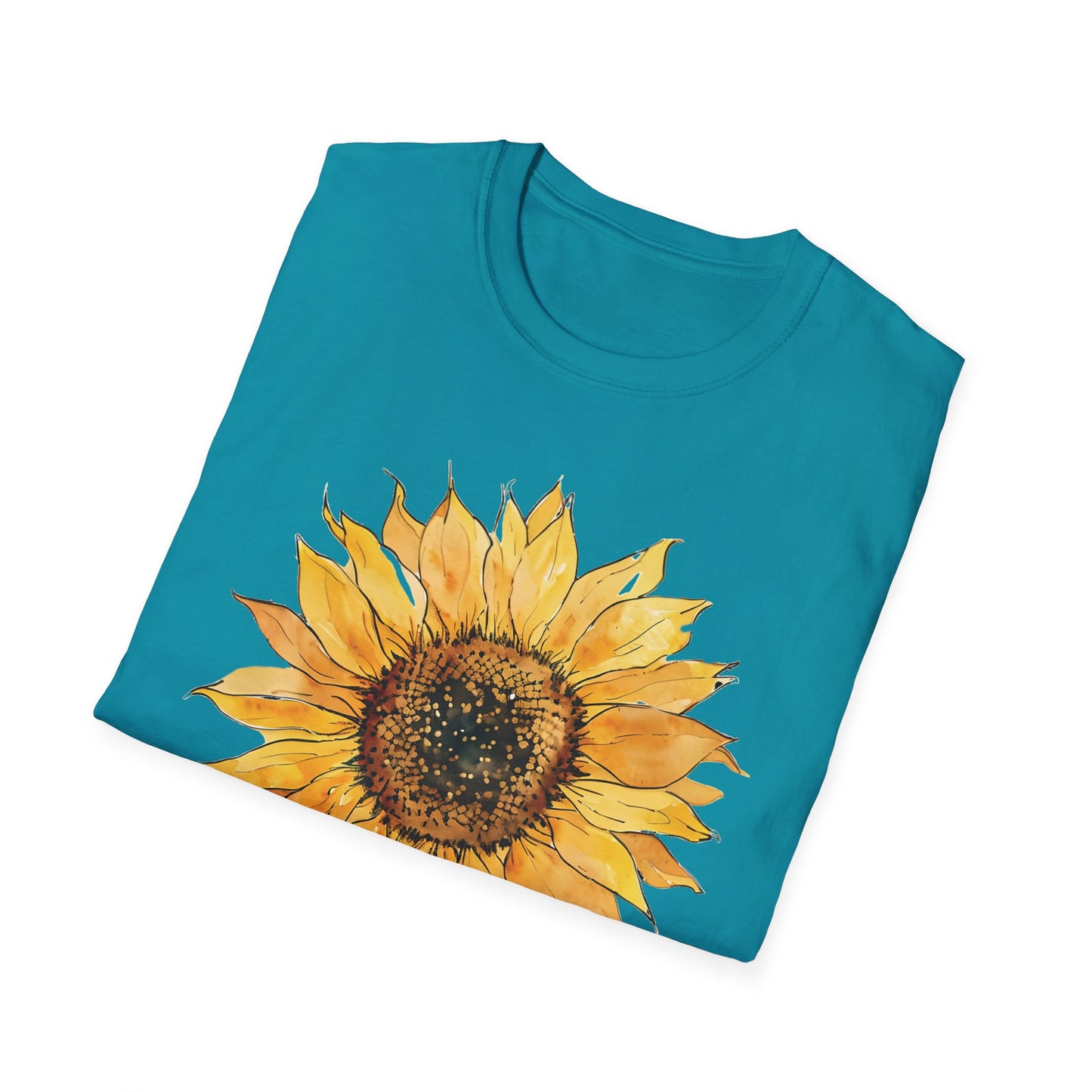 Watercolor Sunflower T-Shirt