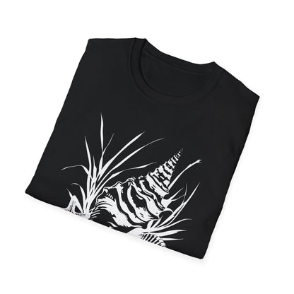 Azure - Minimalistic Sea Elements T-Shirt
