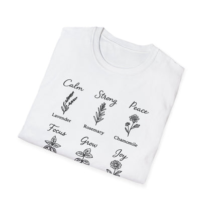 Herb Grid Affirmation T-Shirt