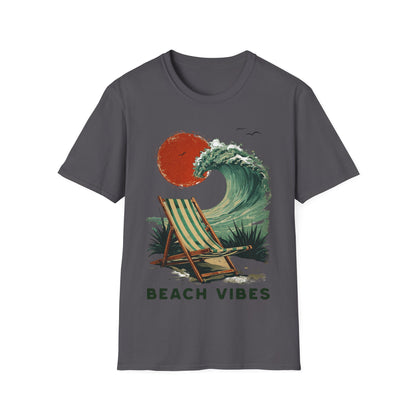 Beach Vibes - Vintage Beach Landscape T-Shirt