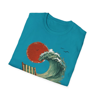 Beach Vibes - Vintage Beach Landscape T-Shirt