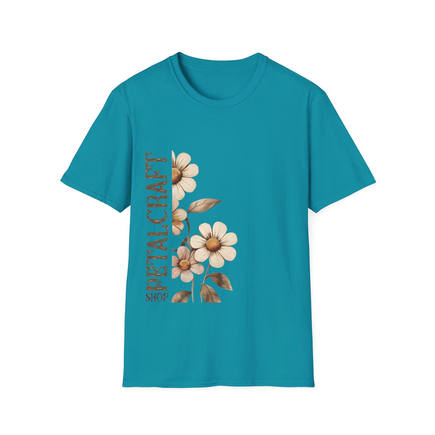 Petalcraft Shop – Rustic Vintage Floral T-Shirt