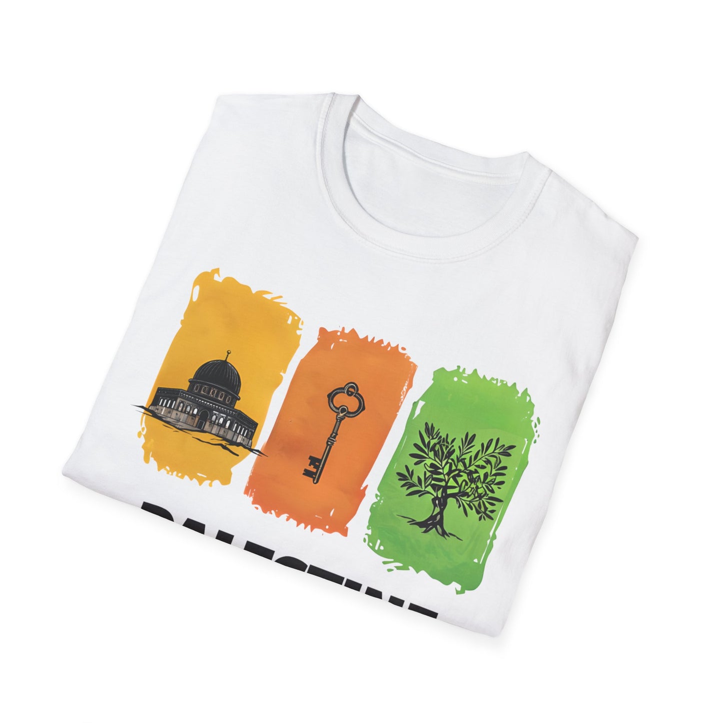 Palestine, Ready To Get It Back - Retro Palestine Symbols T-Shirt