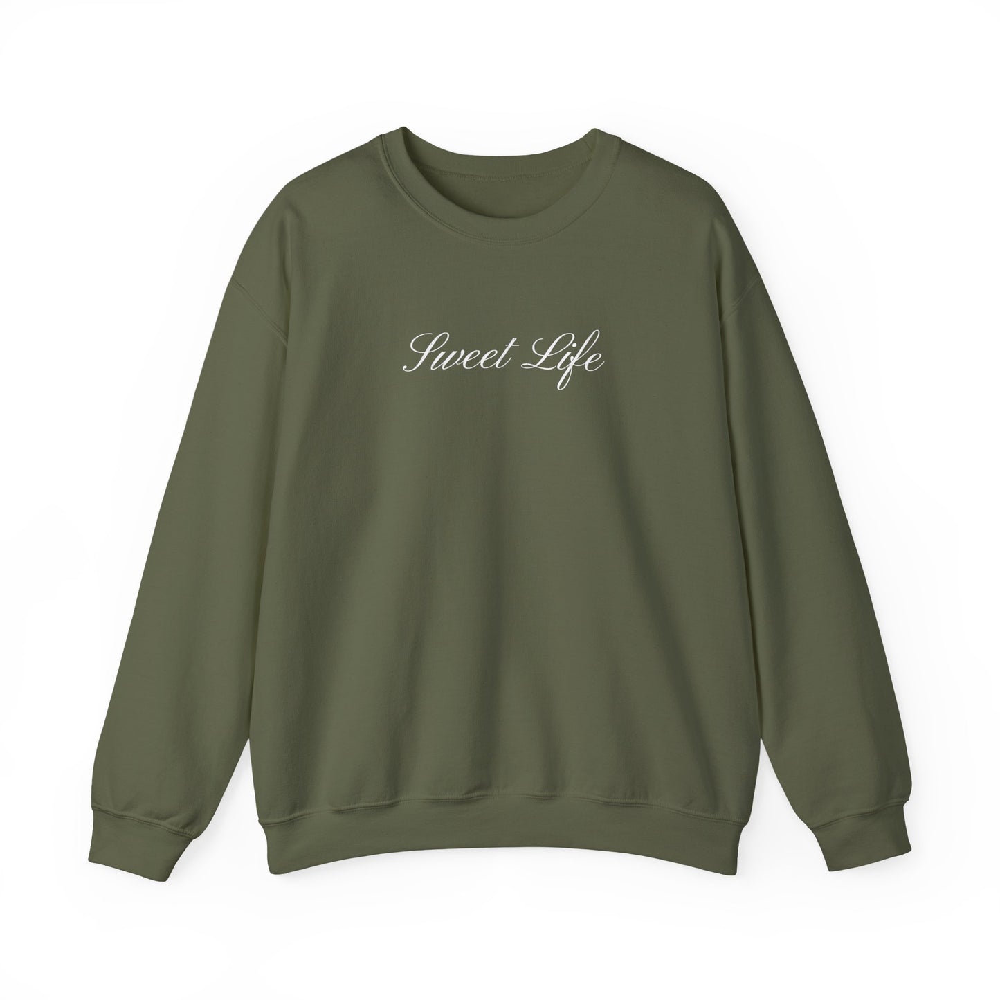 My Recipe of A Sweet Life - Monochrome Cupcake Front and Back Design Sweatshirt
