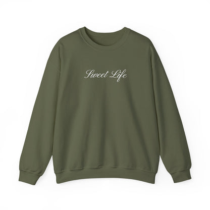 My Recipe of A Sweet Life - Monochrome Cupcake Front and Back Design Sweatshirt
