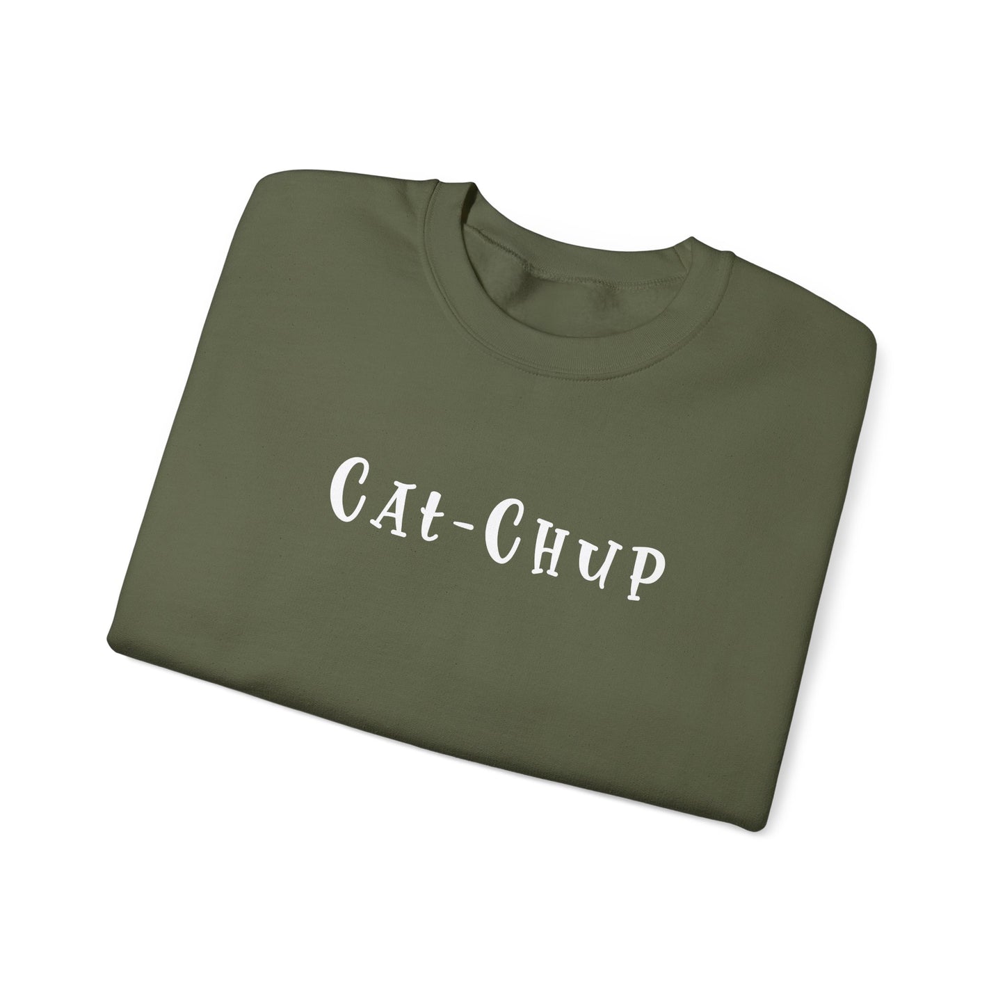 Cat-Chup - Playful Cat-Shaped Catchup bottle Advertisement Sweatshirt