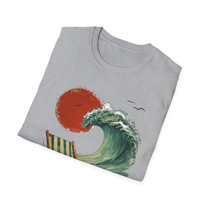 Beach Vibes - Vintage Beach Landscape T-Shirt