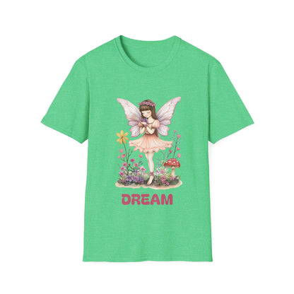 Dream Whimsical T-Shirt -  Fairy and Floral Design