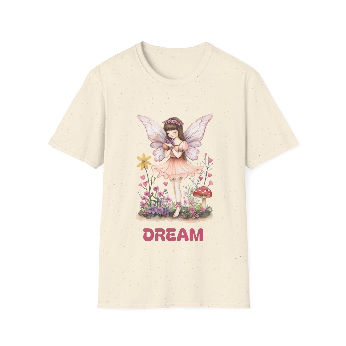 Dream Whimsical T-Shirt -  Fairy and Floral Design