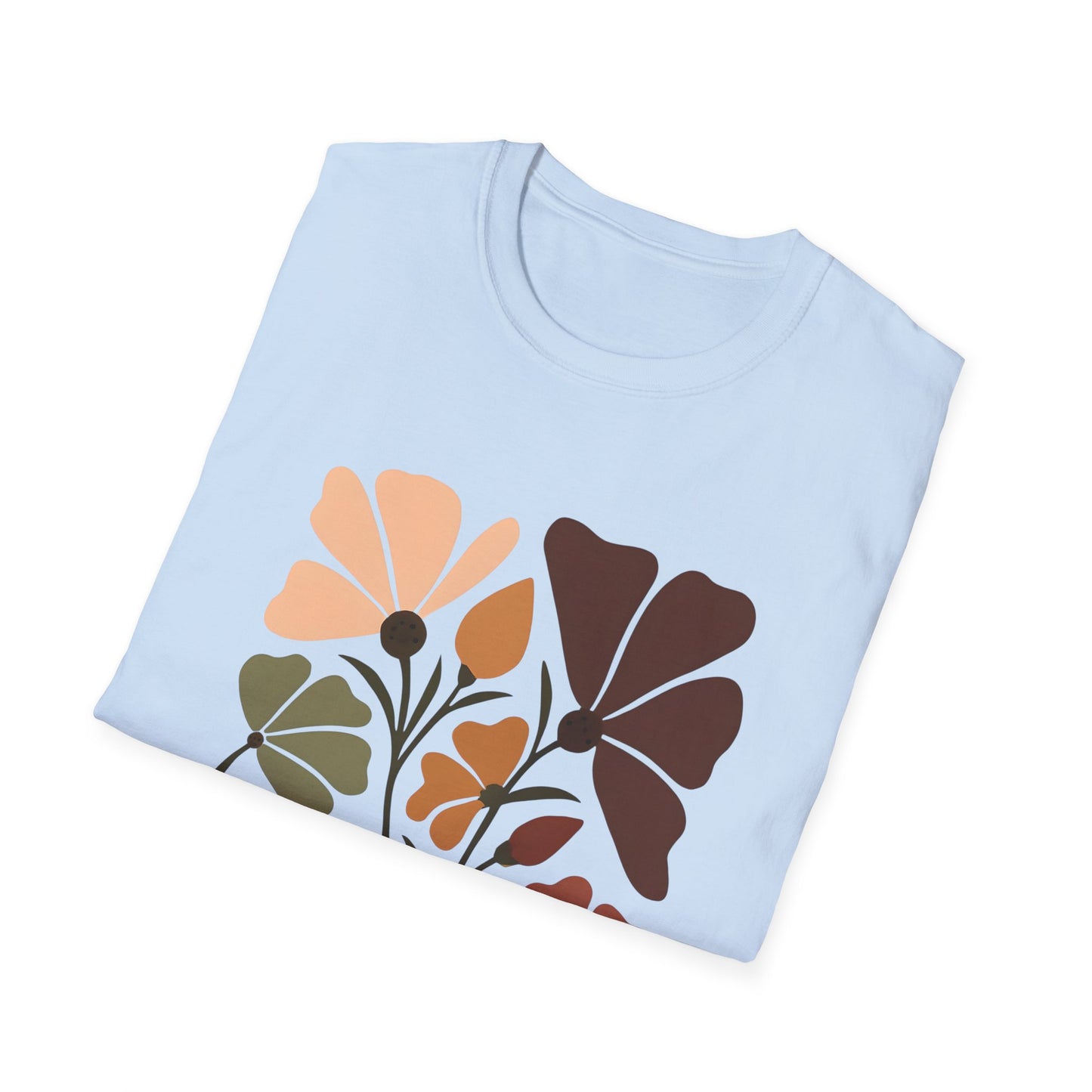 Vintage Boho Flowers T-Shirt