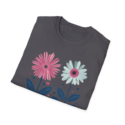 Bloom As You Go T-Shirt -  Boho Floral Design