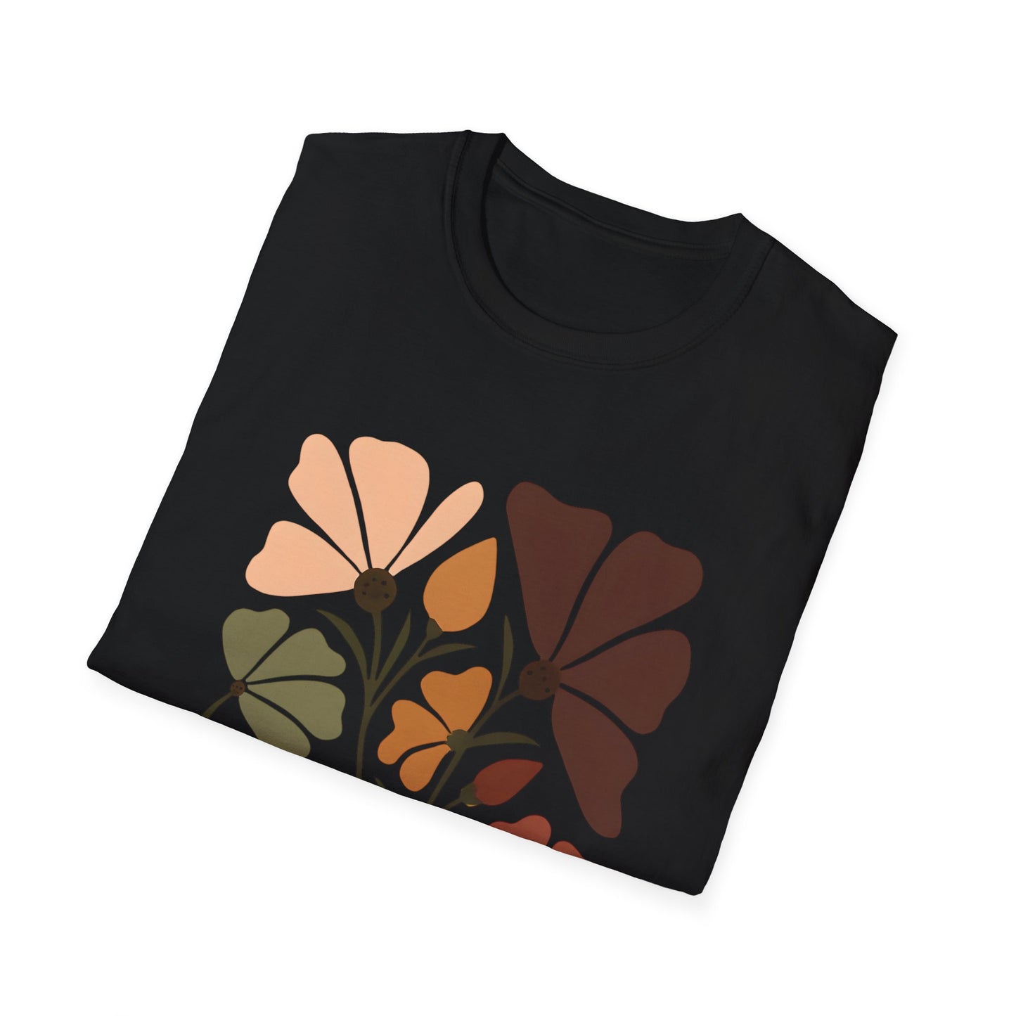Vintage Boho Flowers T-Shirt