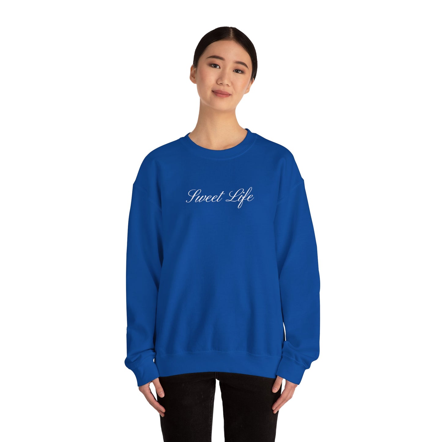 My Recipe of A Sweet Life - Monochrome Cupcake Front and Back Design Sweatshirt