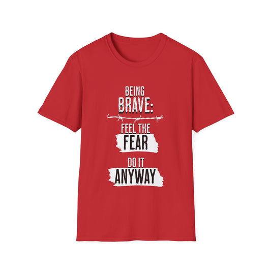 Being Brave - Activism Monochrome T-Shirt