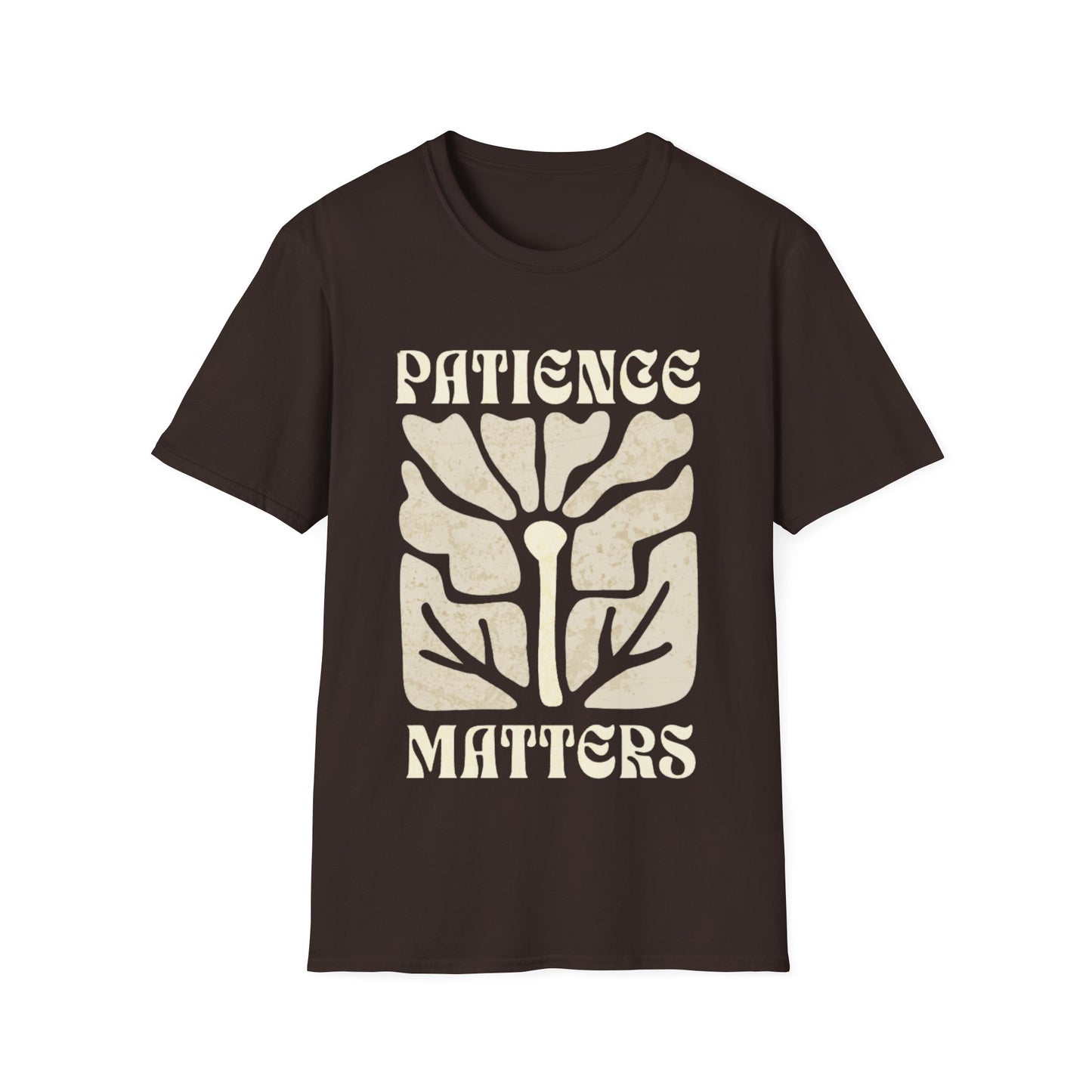 Patience Matters T-Shirt - Boho Style Design