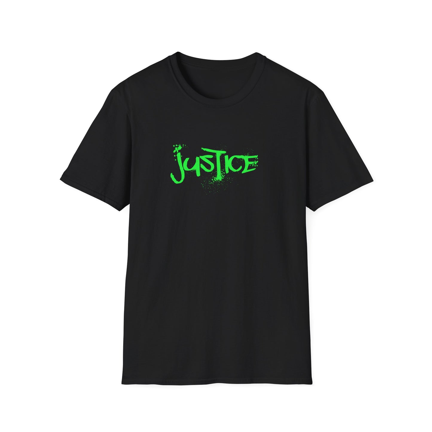 No More Silence, Speak for Justice - Graffiti Typography Activism Front and Back design T-Shirt