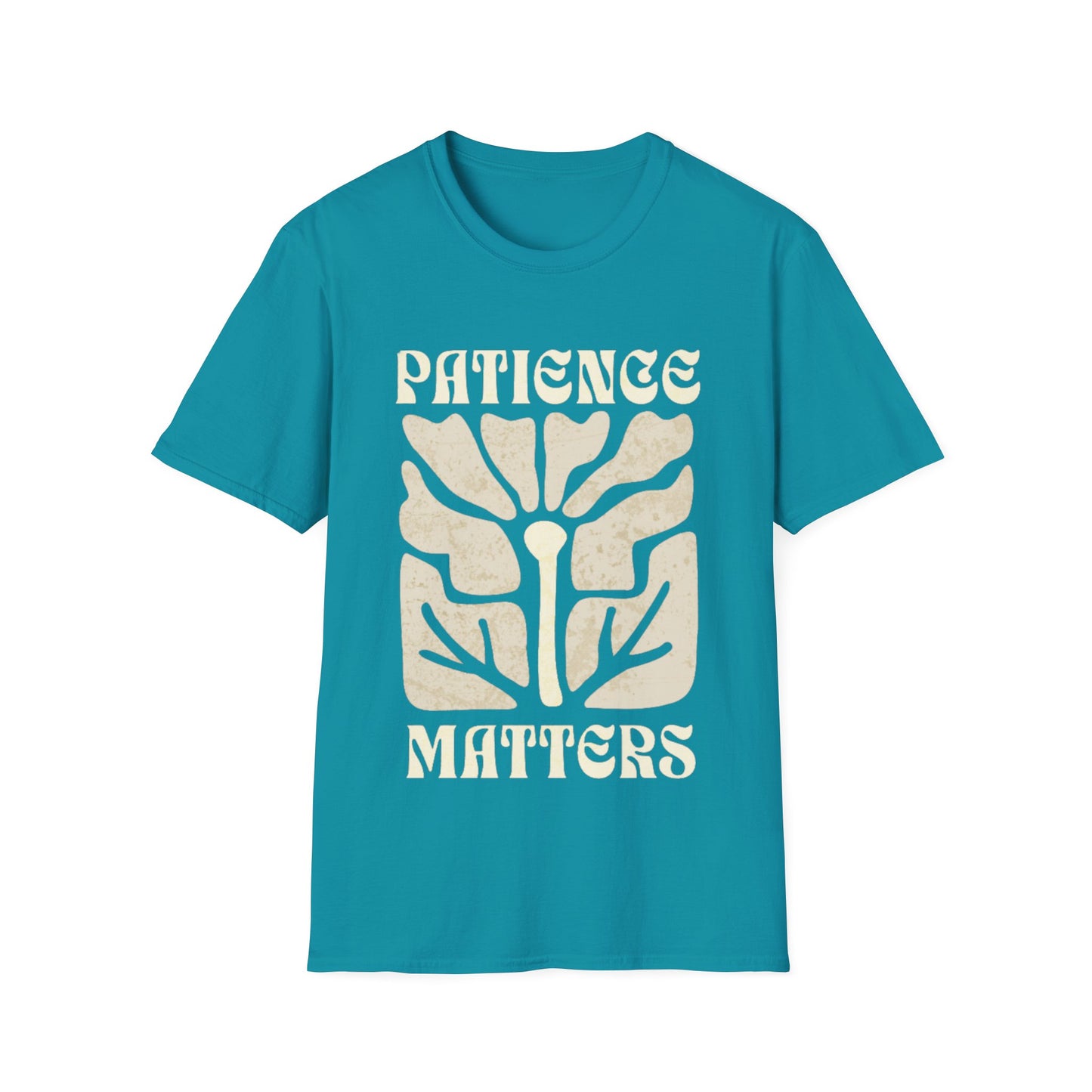 Patience Matters T-Shirt - Boho Style Design