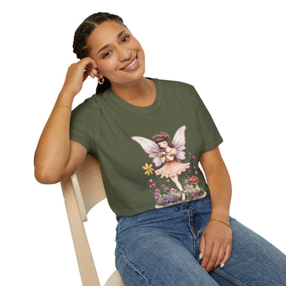 Dream Whimsical T-Shirt -  Fairy and Floral Design