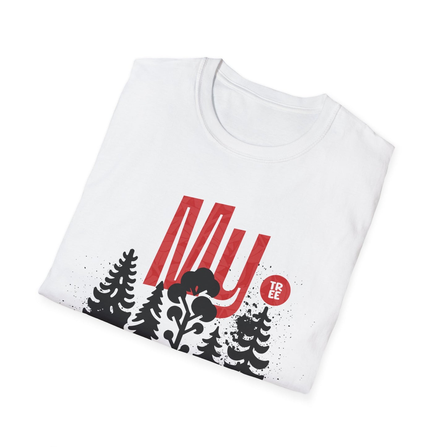 My Therapy - Black Tree Silhouette T-Shirt