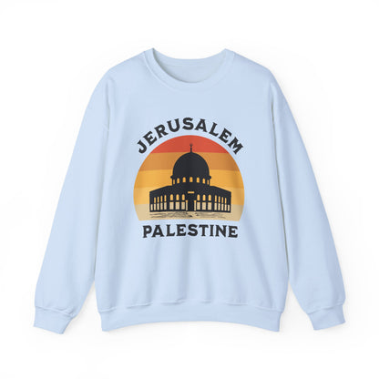 Jerusalem Palestine Dome of The Rock Sunset Sweatshirt
