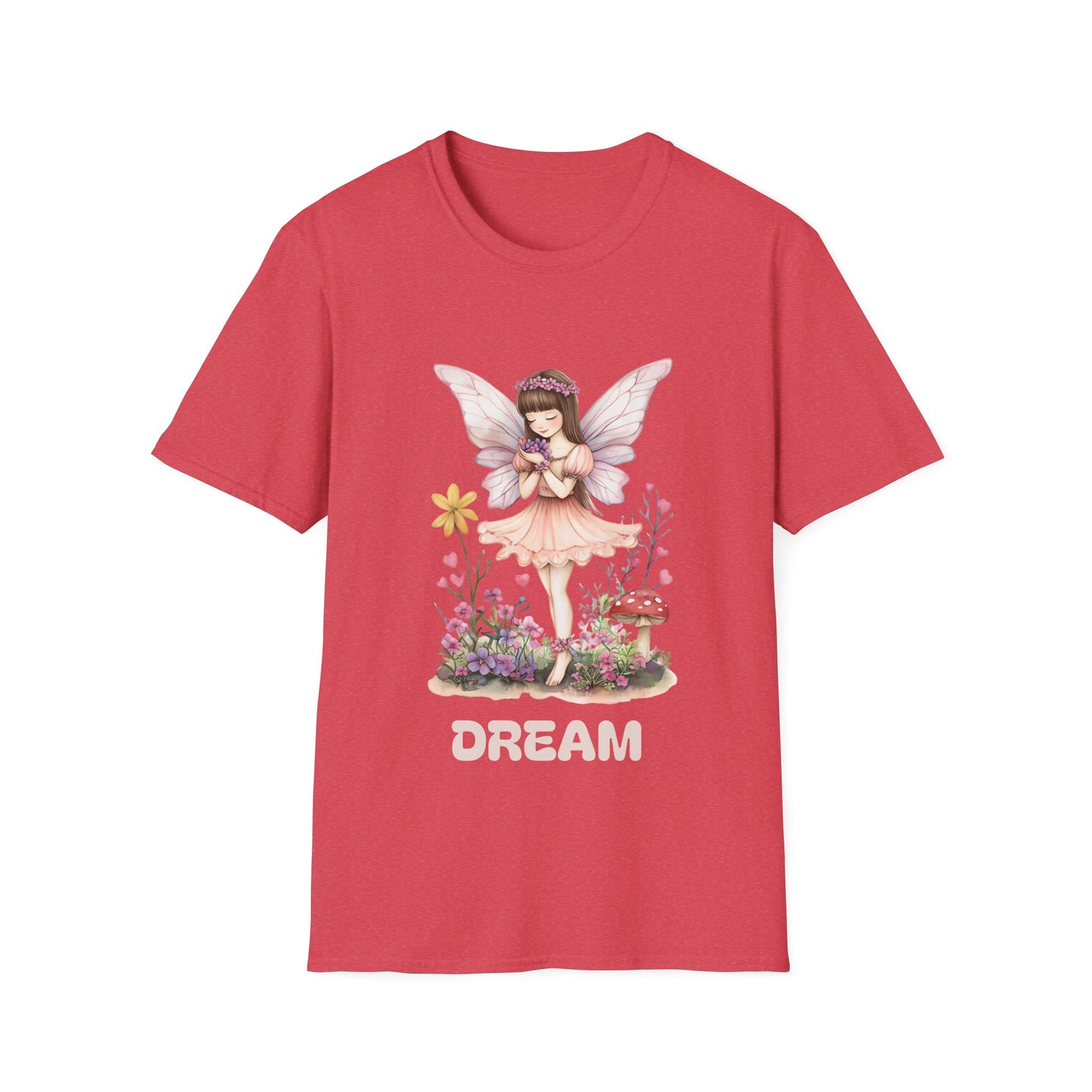 Dream Whimsical T-Shirt -  Fairy and Floral Design