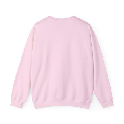 Flower Power but Make it Moody - Symmetrical Flower of Contrasting Design Sweatshirt