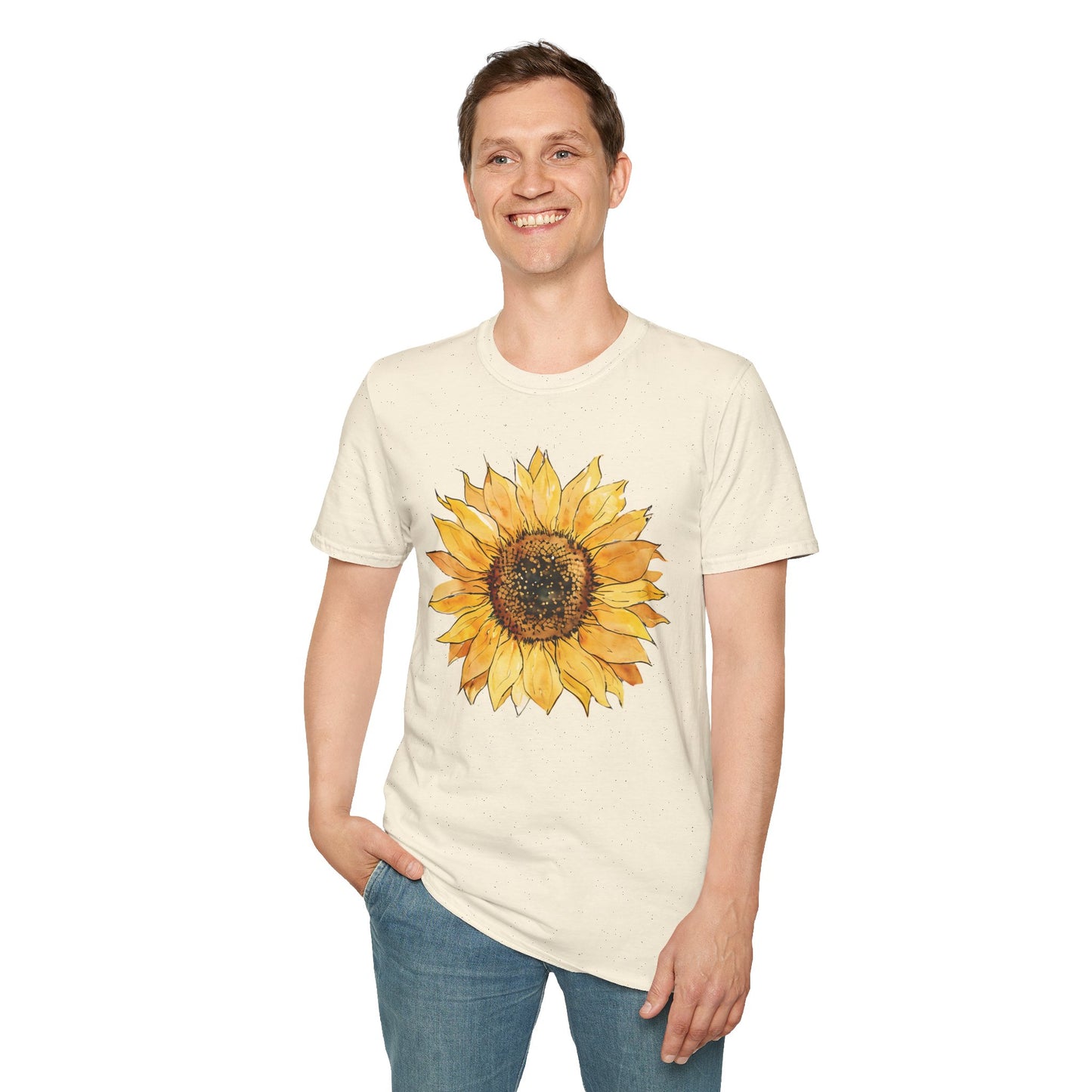 Watercolor Sunflower T-Shirt