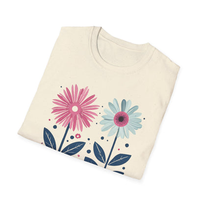 Bloom As You Go T-Shirt -  Boho Floral Design
