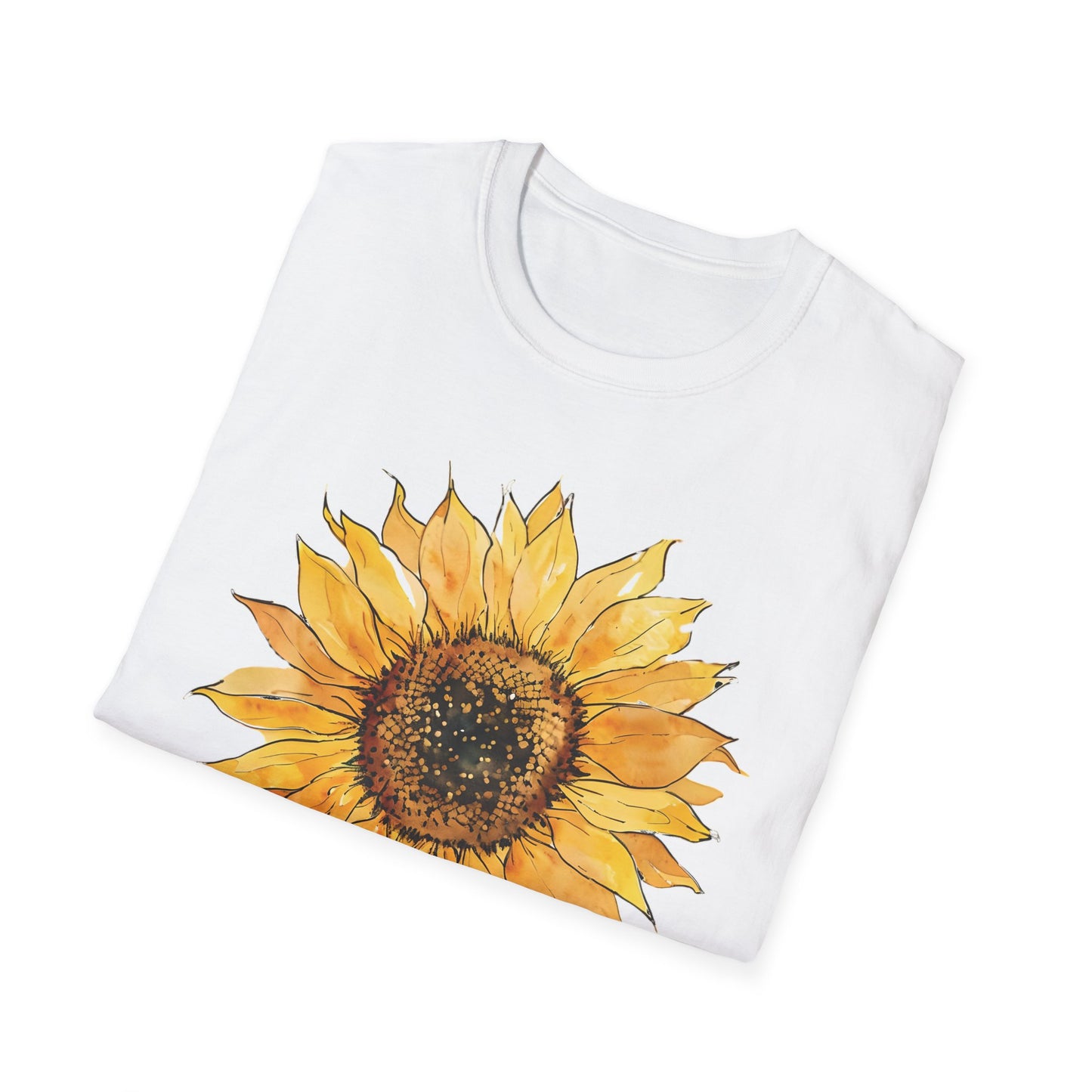 Watercolor Sunflower T-Shirt