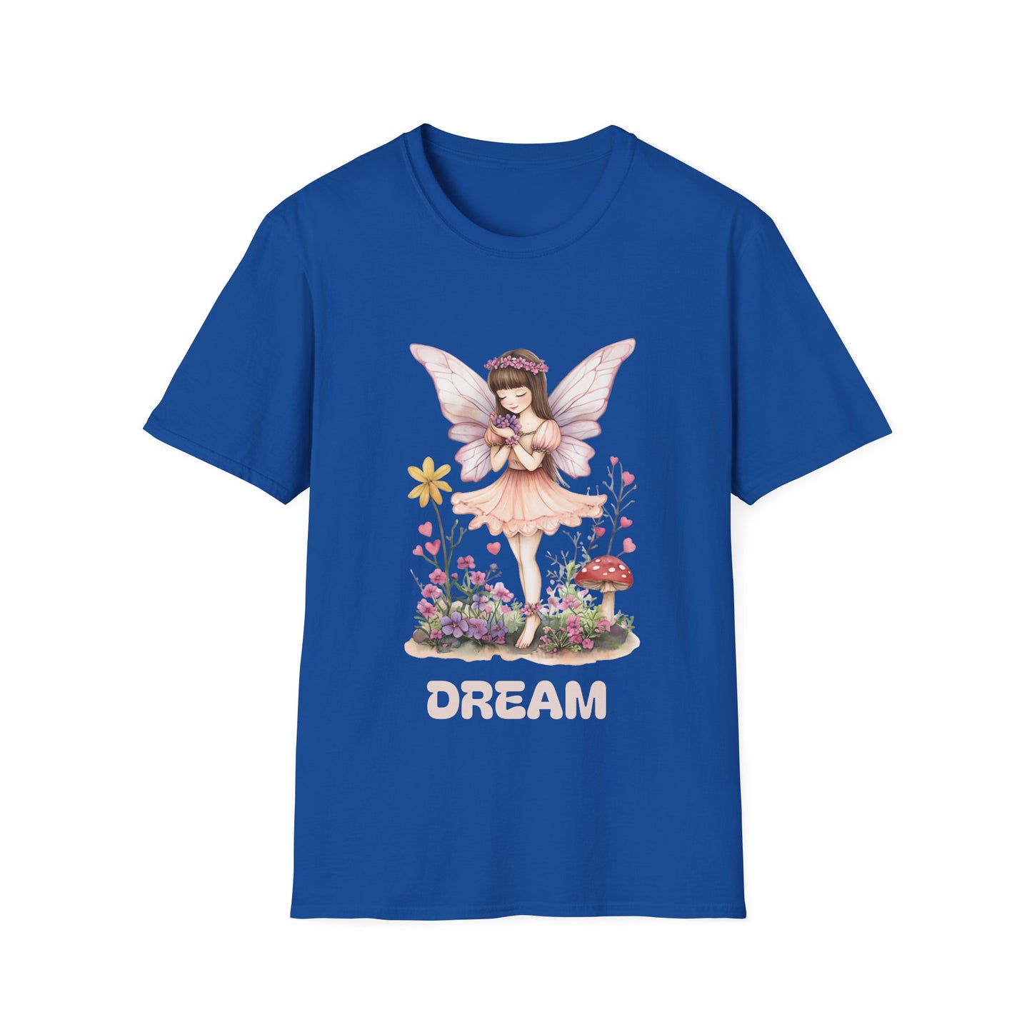 Dream Whimsical T-Shirt -  Fairy and Floral Design