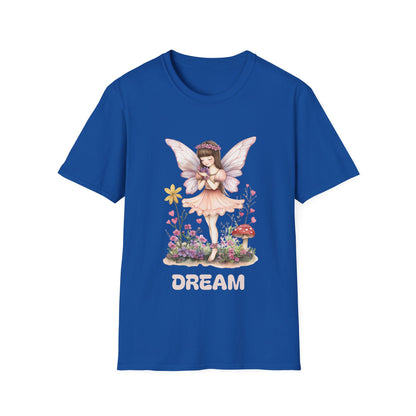 Dream Whimsical T-Shirt -  Fairy and Floral Design