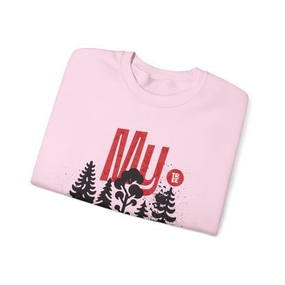 My Therapy - Black Tree Silhouette Sweatshirt
