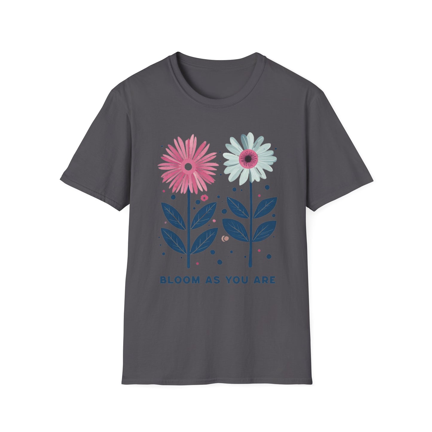 Bloom As You Go T-Shirt -  Boho Floral Design