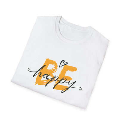 Be Happy T-Shirt – Typography Design