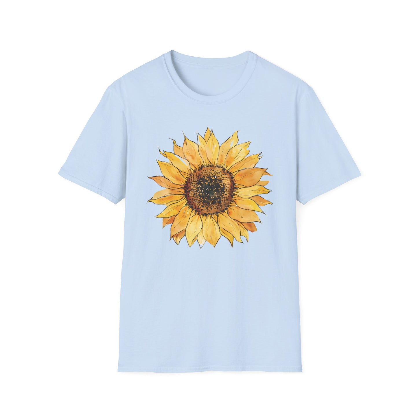 Watercolor Sunflower T-Shirt