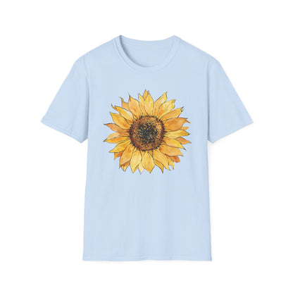Watercolor Sunflower T-Shirt