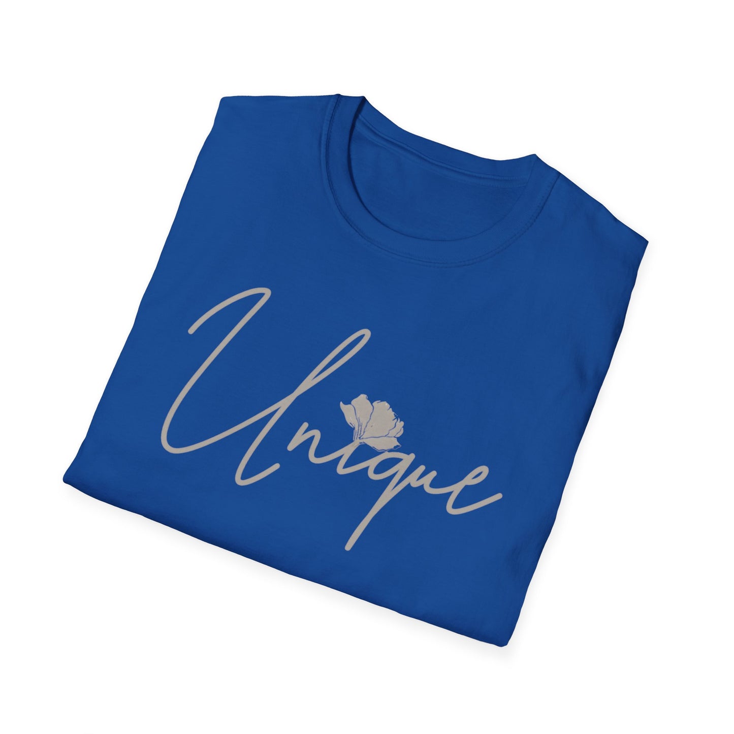 Minimalistic Cursive Unique T-Shirt Design