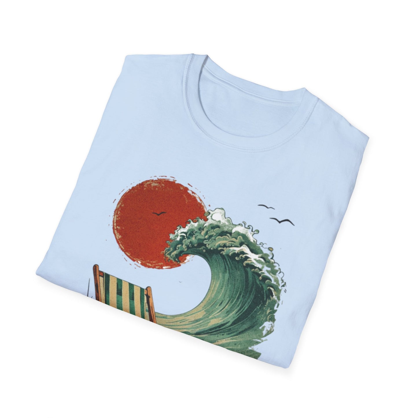 Beach Vibes - Vintage Beach Landscape T-Shirt